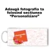 Cană Personalizată - Model "Martie Pink" Cu O Poză