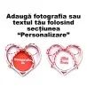 Set 3 x Mărțișoare Personalizate 3D Magnetice - Cu Poză Sau Text