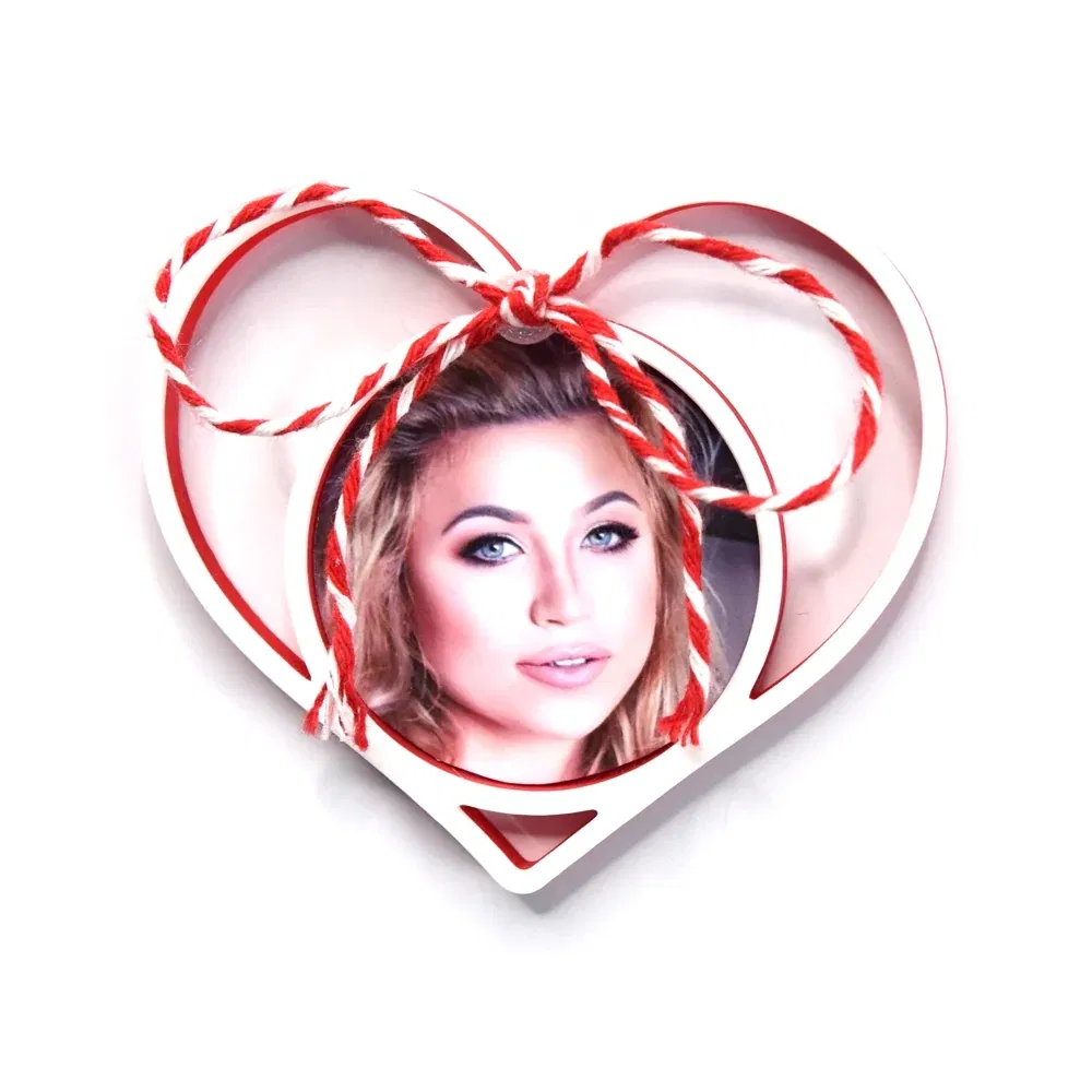 Set 3 x Mărțișoare Personalizate 3D Magnetice - Cu Poză Sau Text