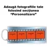 Cană Personalizată - Model Film Cu 4 Poze