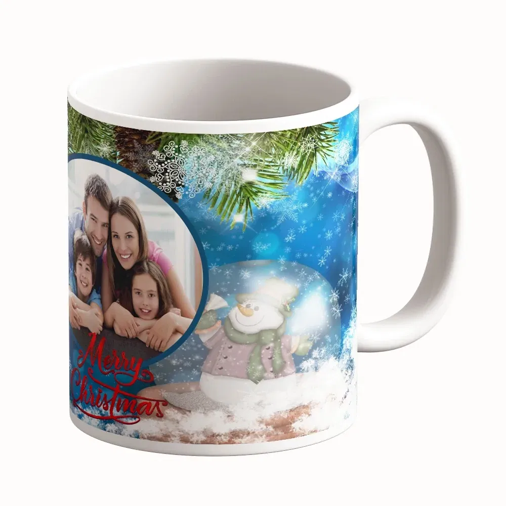 Cană Personalizată - Model "Crăciun De Vis" Cu O Poză Cană Personalizată - Model "Crăciun De Vis" Cu O Poză