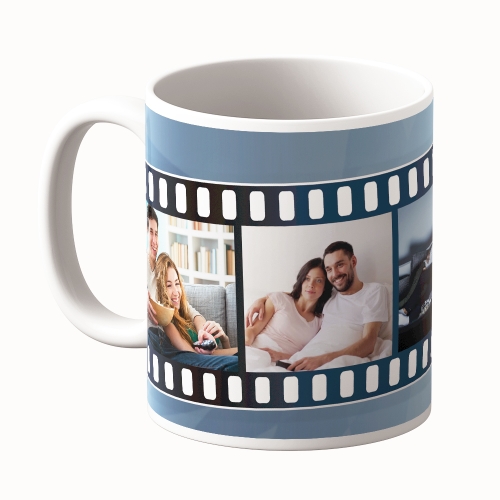 Cană Personalizată - Model Film Cu 4 Poze