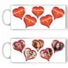 Cană Personalizată - Model "5 Inimioare" Cu 5 Poze Cană Personalizată - Model "5 Inimioare" Cu 5 Poze