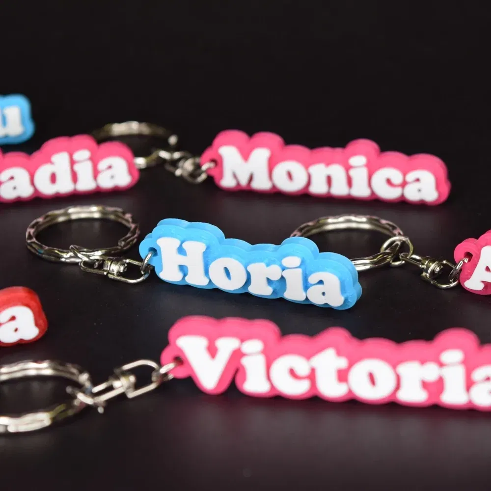 Breloc Personalizat 3D Cu Nume Breloc Personalizat 3D Cu Nume