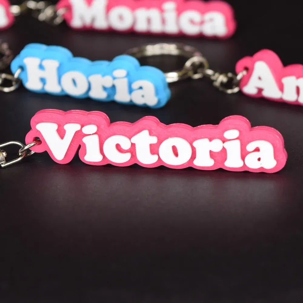 Breloc Personalizat 3D Cu Nume Breloc Personalizat 3D Cu Nume