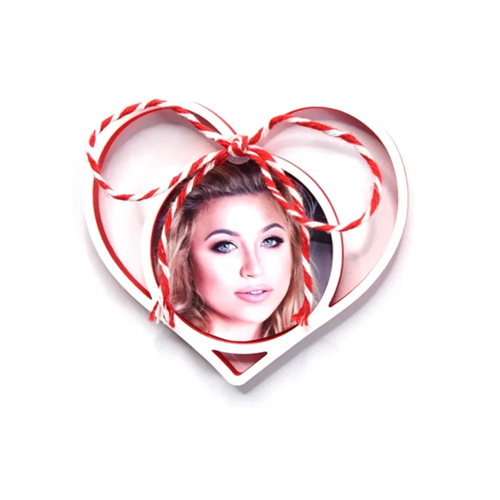 Mărțișor Personalizat 3D Magnetic - Cu Poză