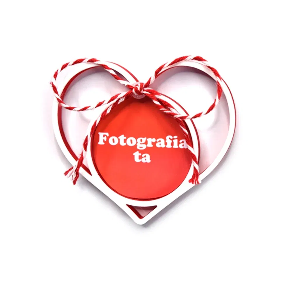 Mărțișor Personalizat 3D Magnetic - Cu Poză