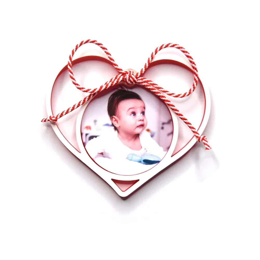 Mărțișor Personalizat 3D Magnetic - Cu Poză