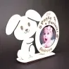 Ramă Personalizată Iepuraș Paște - Cu O Poză Și Text Ramă Personalizată Iepuraș Paște - Cu O Poză Și Text