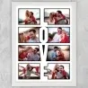 Tablou Personalizat - Colaj 8 Poze Love