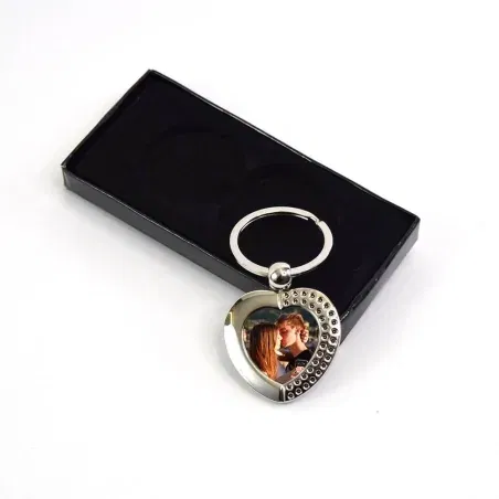 Breloc Personalizat - Model Inimă