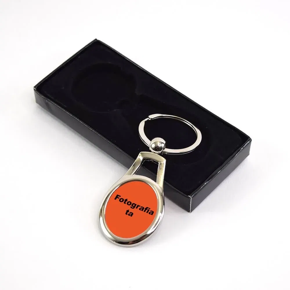 Breloc Personalizat - Model Oval