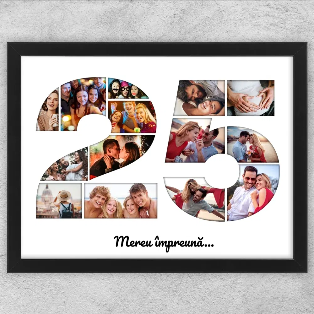 Tablou Personalizat Cu Poze Și Text - Colaj 25