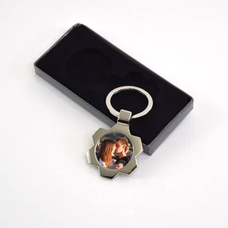 Breloc Personalizat - Model Roată Dințată