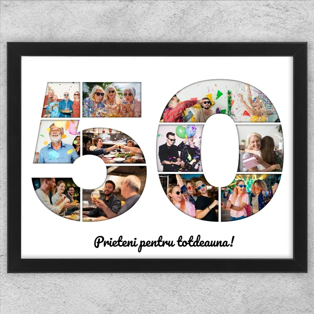 Tablou Personalizat Cu Poze Și Text - Colaj 50