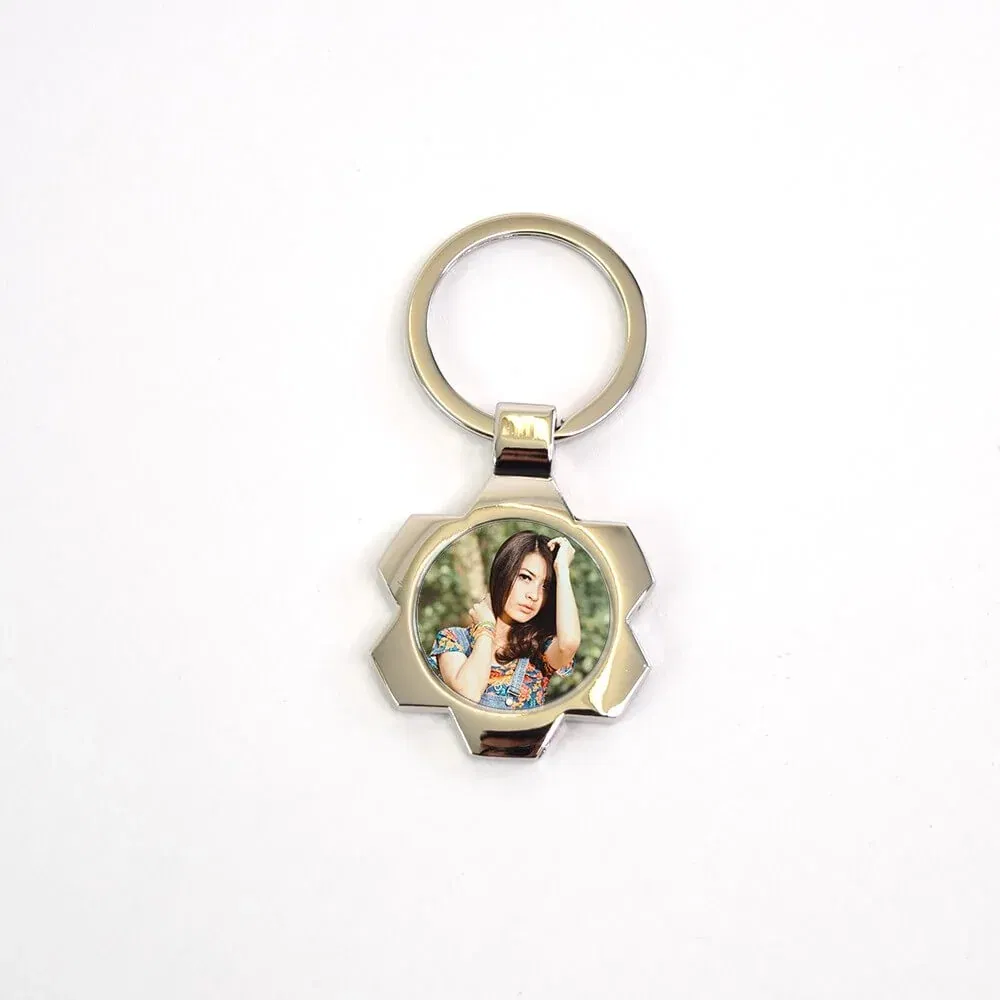 Breloc Personalizat - Model Roată Dințată