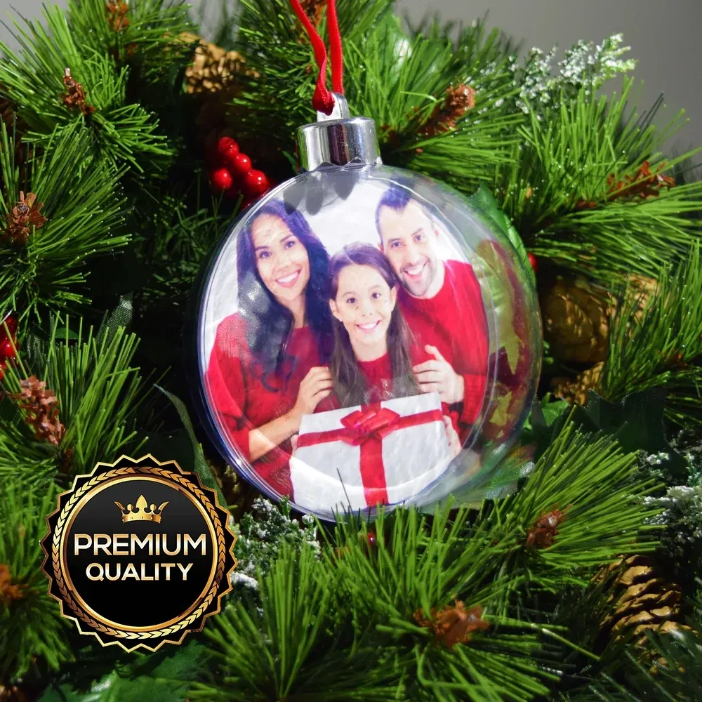 Glob Personalizat XXL Sferic Cu Două Poze Față-Verso - Premium