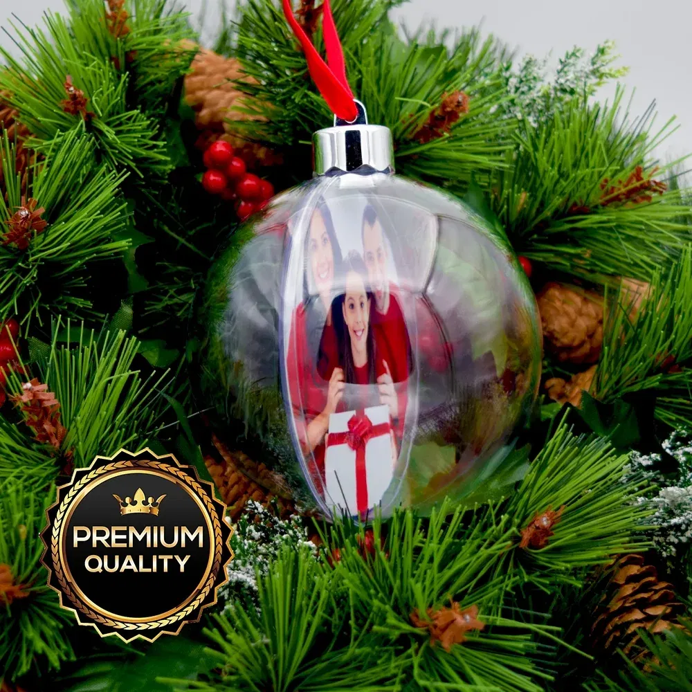 Glob Personalizat XXL Sferic Cu Două Poze Față-Verso - Premium