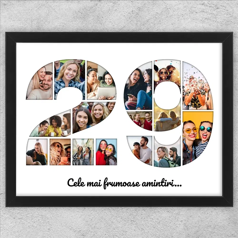 Tablou Personalizat Cu Poze Și Text - Colaj 29