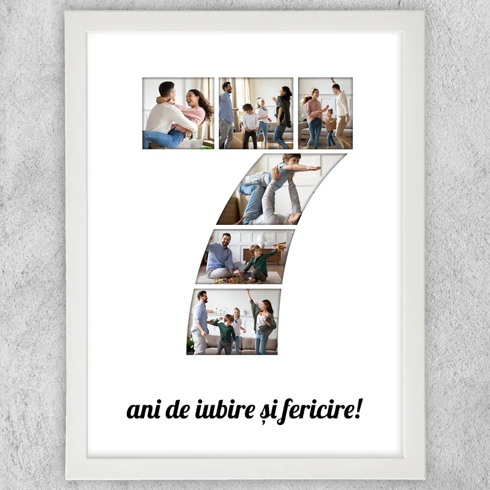 Tablou Personalizat Cu Poze Și Text - Colaj 7