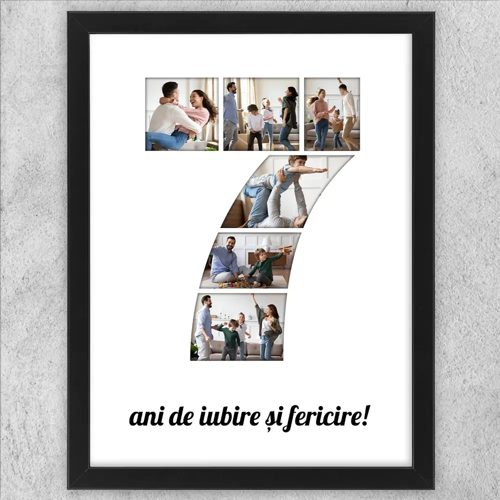 Tablou Personalizat Cu Poze Și Text - Colaj 7