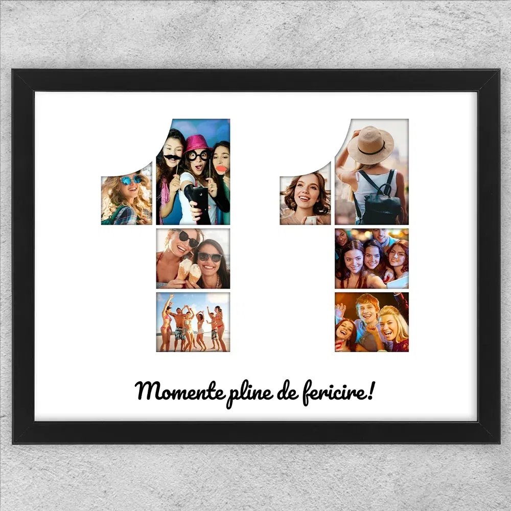 Tablou Personalizat Cu Poze Și Text - Colaj 11