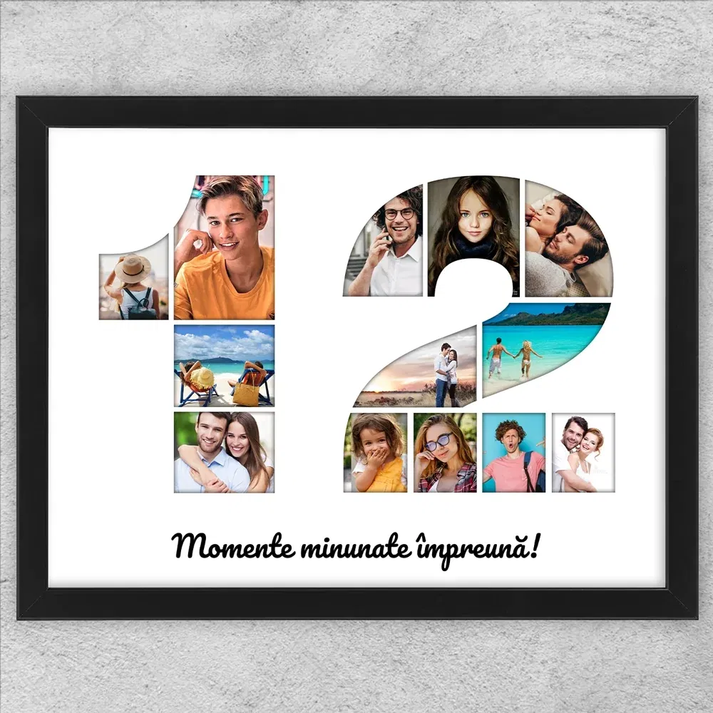 Tablou Personalizat Cu Poze Și Text - Colaj 12