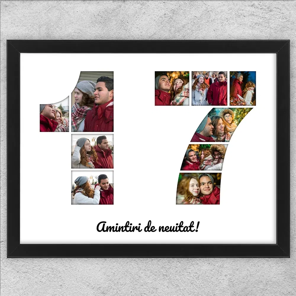 Tablou Personalizat Cu Poze Și Text - Colaj 17