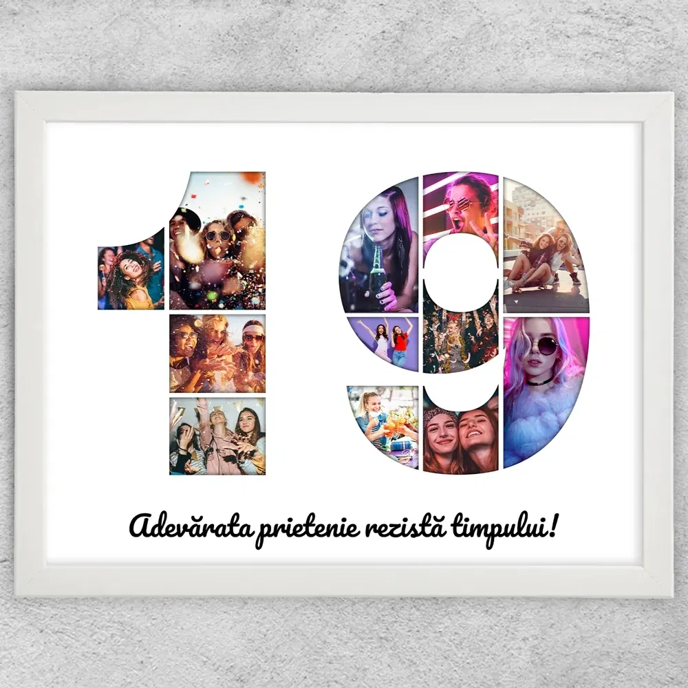 Tablou Personalizat Cu Poze Și Text - Colaj 19