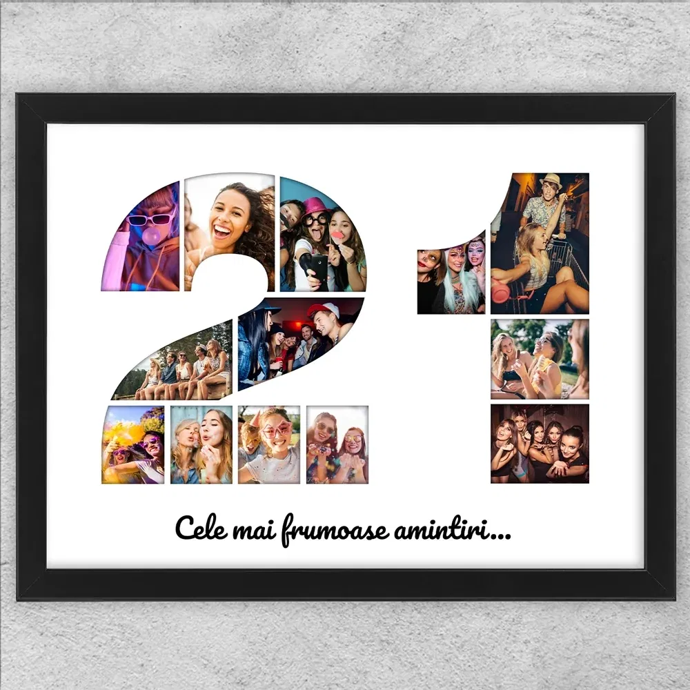 Tablou Personalizat Cu Poze Și Text - Colaj 21