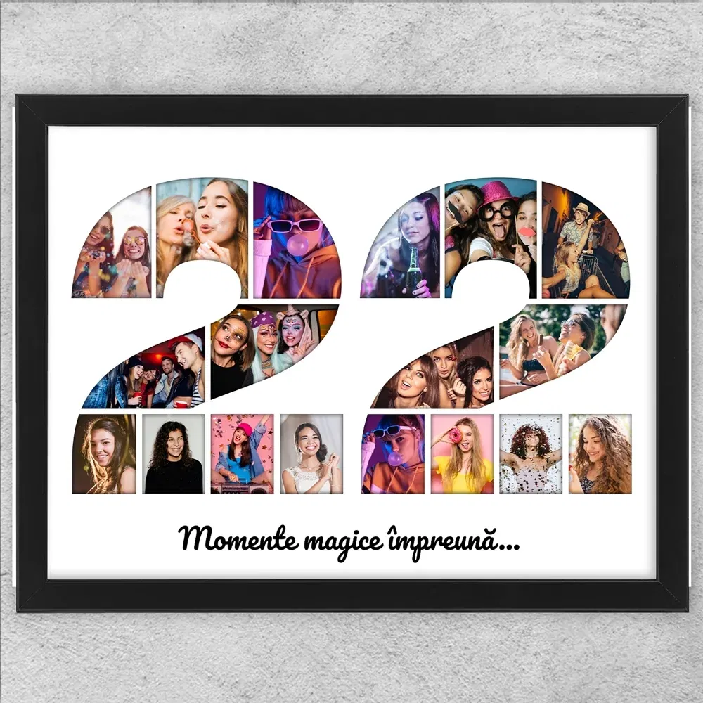 Tablou Personalizat Cu Poze Și Text - Colaj 22