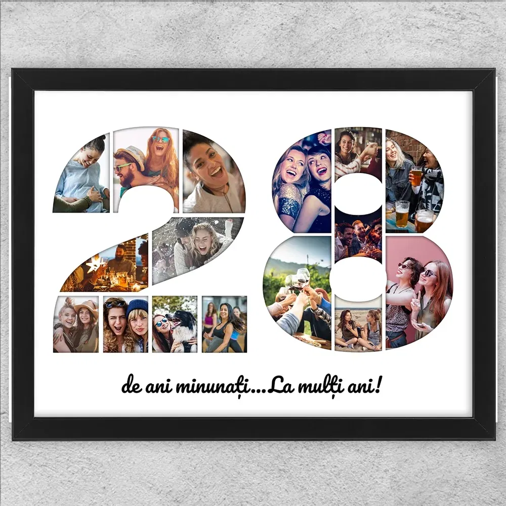 Tablou Personalizat Cu Poze Și Text - Colaj 28