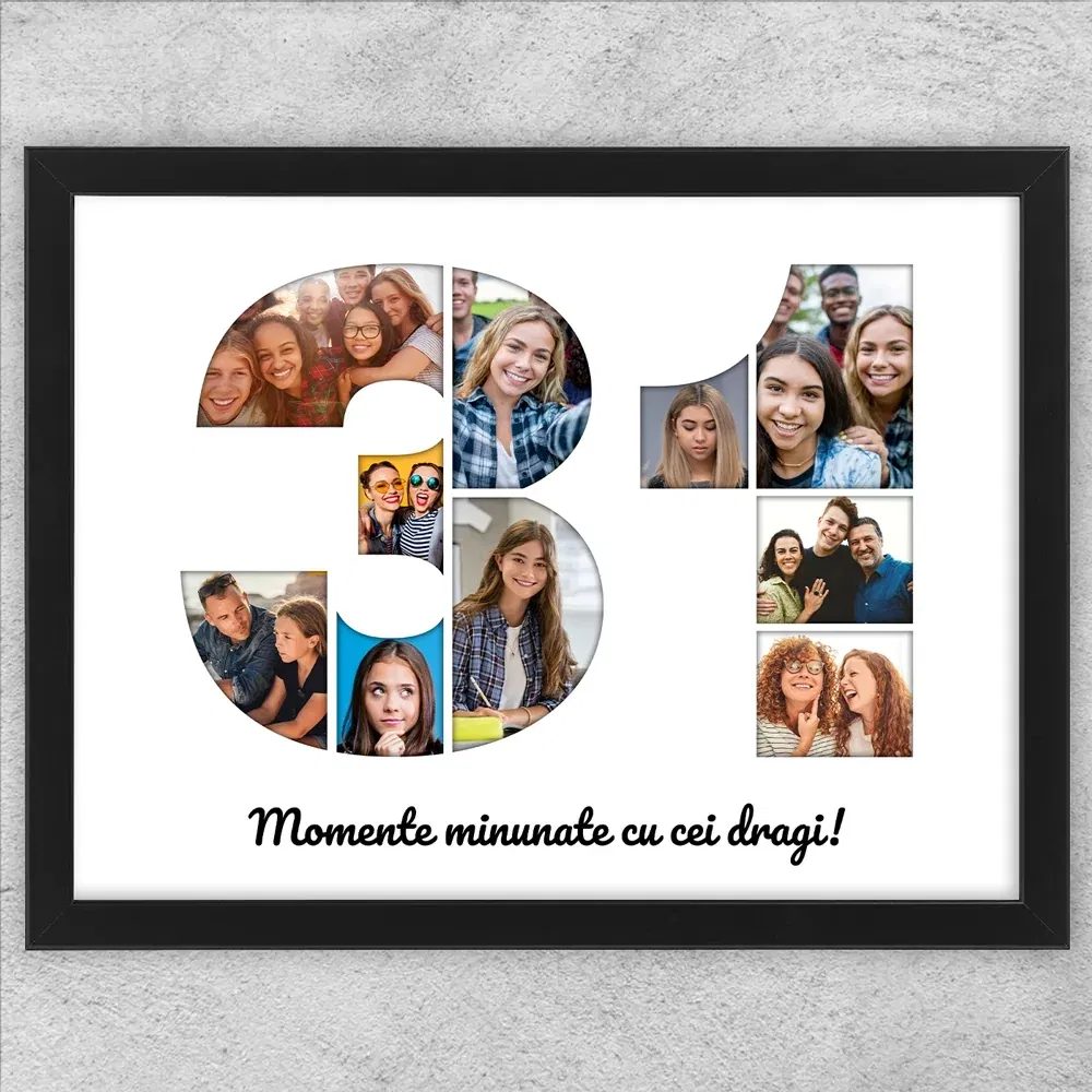 Tablou Personalizat Cu Poze Și Text - Colaj 31