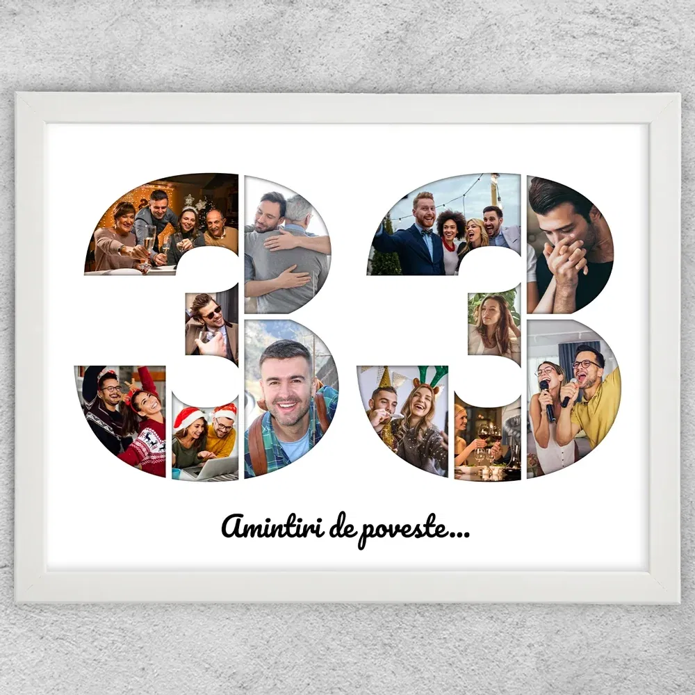 Tablou Personalizat Cu Poze Și Text - Colaj 33
