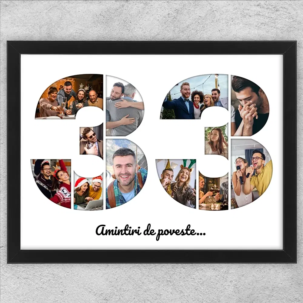 Tablou Personalizat Cu Poze Și Text - Colaj 33