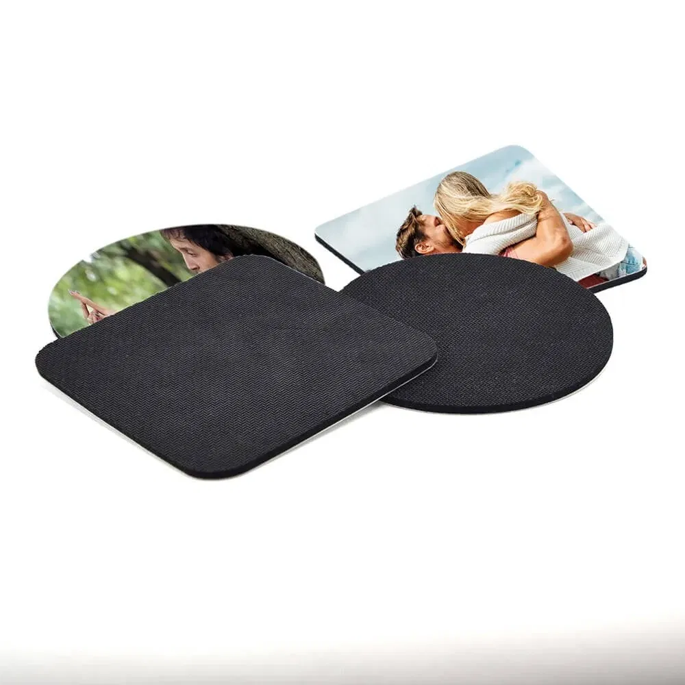 Suport pentru pahare cauciucat personalizat - 2buc