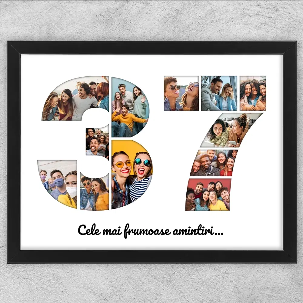 Tablou Personalizat Cu Poze Și Text - Colaj 37