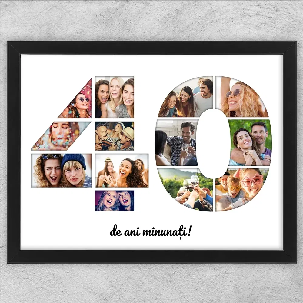 Tablou Personalizat Cu Poze Și Text - Colaj 40