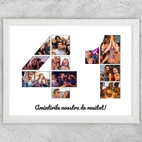 Tablou Personalizat Cu Poze Și Text - Colaj 41