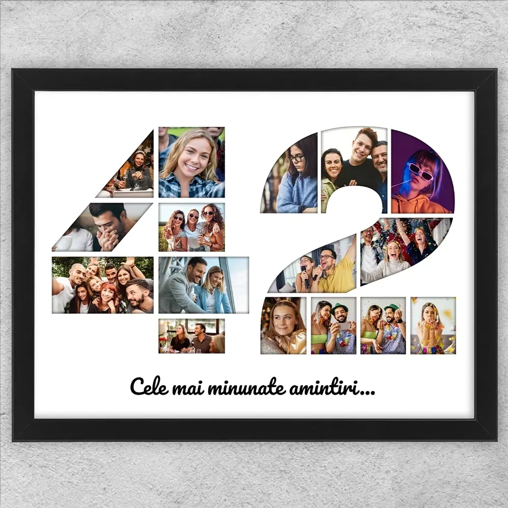 Tablou Personalizat Cu Poze Și Text - Colaj 42