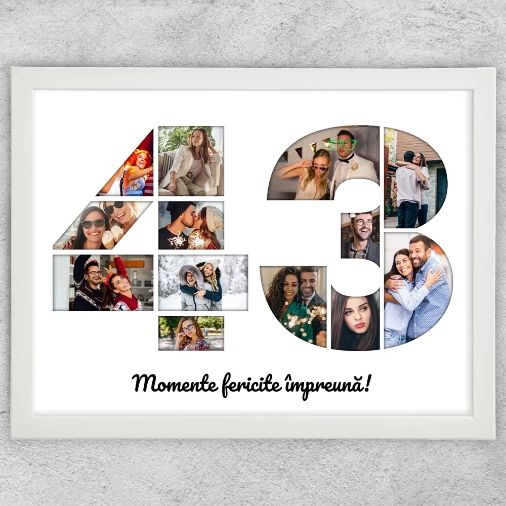 Tablou Personalizat Cu Poze Și Text - Colaj 43