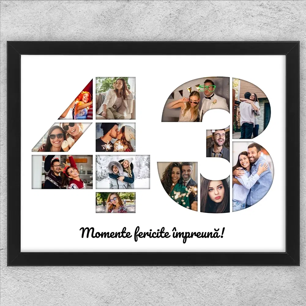 Tablou Personalizat Cu Poze Și Text - Colaj 43