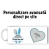 Cană Personalizată - Model "Easter Boy" Cu O Poză Și Nume