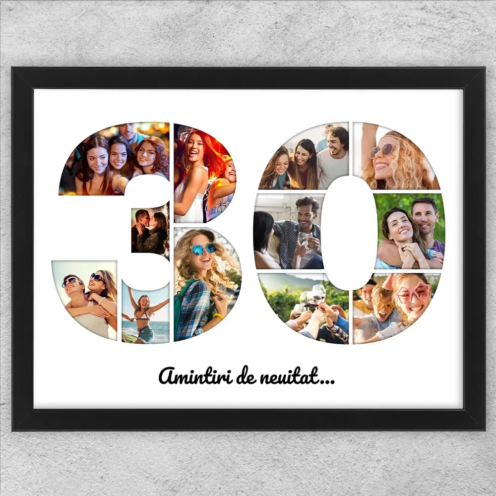 Tablou Personalizat Cu Poze Și Text - Colaj 30