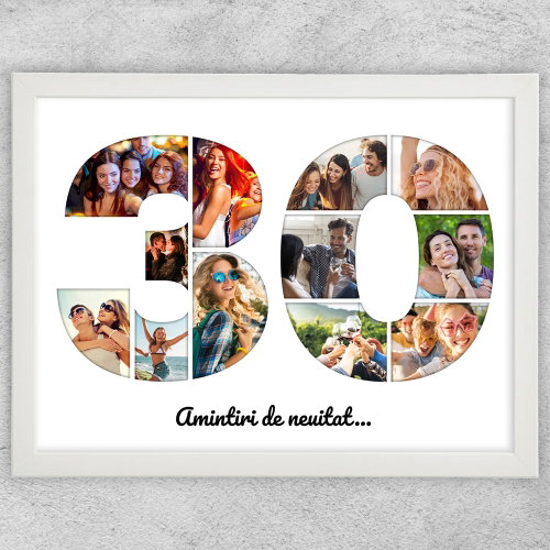 Tablou Personalizat Cu Poze Și Text - Colaj 30