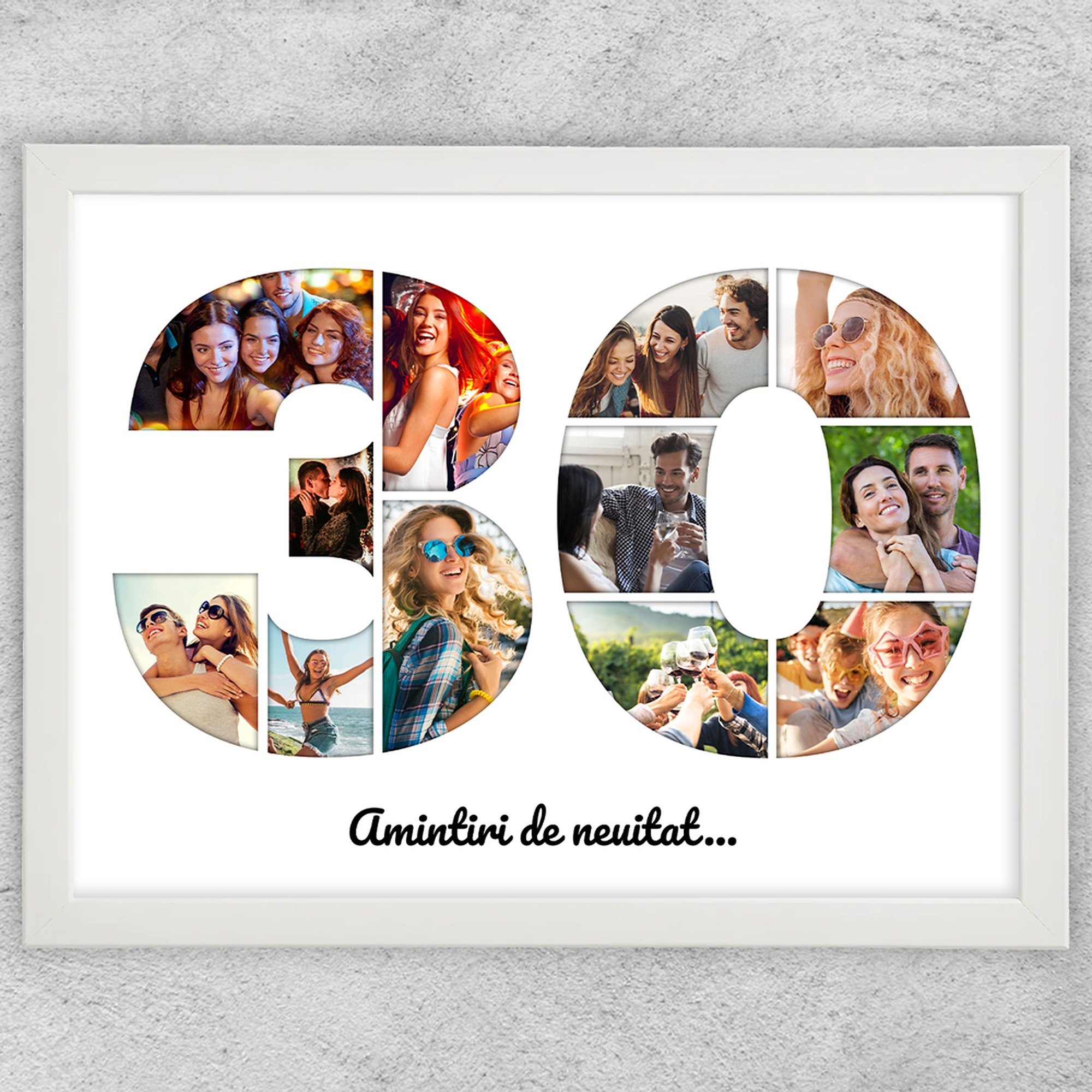 Tablou Personalizat Cu Poze Și Text - Colaj 30