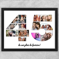 Tablou Personalizat Cu Poze Și Text - Colaj 45