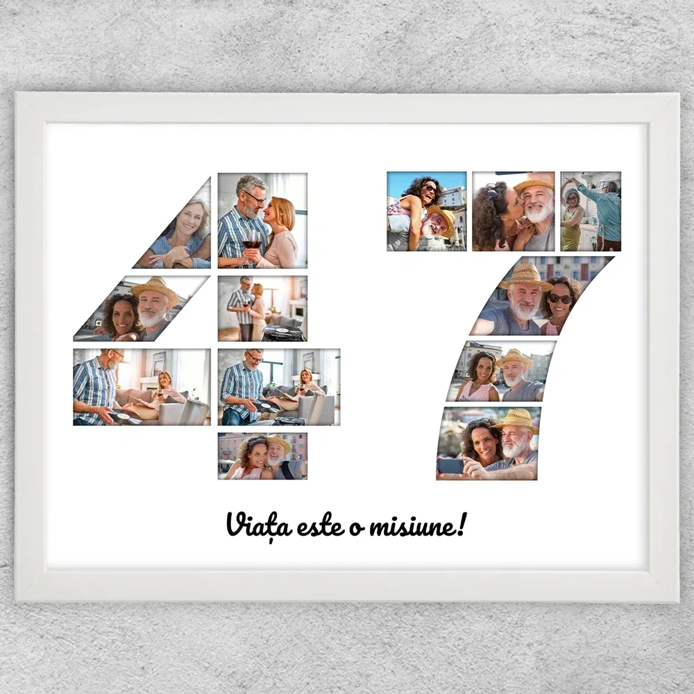 Tablou Personalizat Cu Poze Și Text - Colaj 47