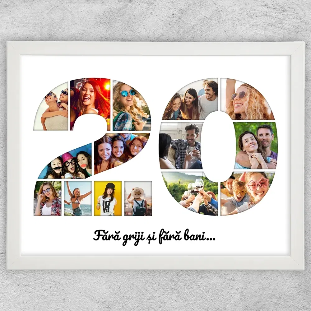 Tablou Personalizat Cu Poze Și Text - Colaj 20