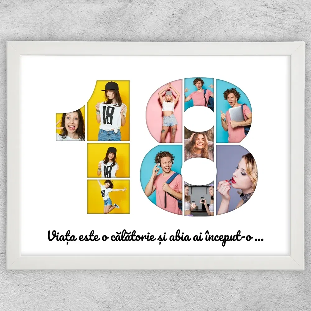Tablou Personalizat Cu Poze Și Text - Colaj 18